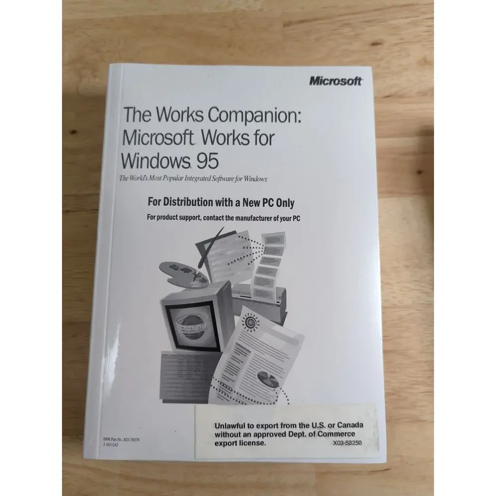 The Works Companion : Microsoft Works for‎ Windows 95 Sealed